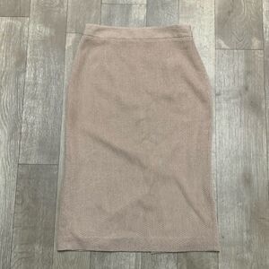 Womens Instyle 100% Wool Pencil Work Lined Casual‎ Skirt